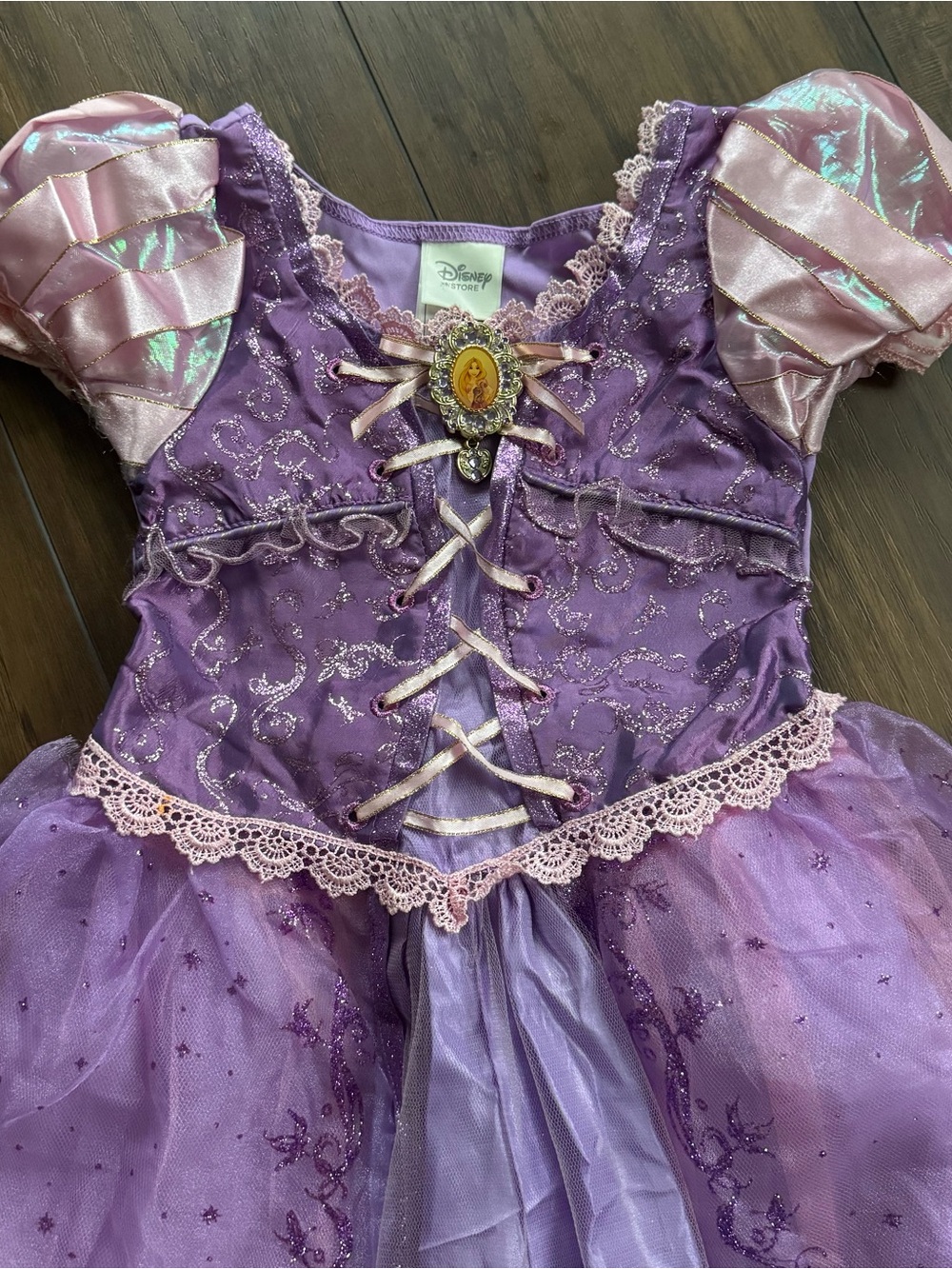 Disney Store Rapunzel Child 5/6 Costume Dress Halloween Purple